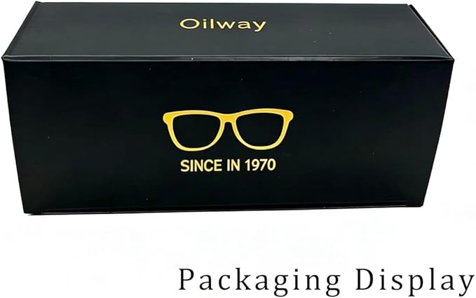 Oilway Blue-Light Blocking Glasses Computer Reading/Gaming/TV/Phones Glasses Fashion Anti Eyestrain Glasses for Women Men