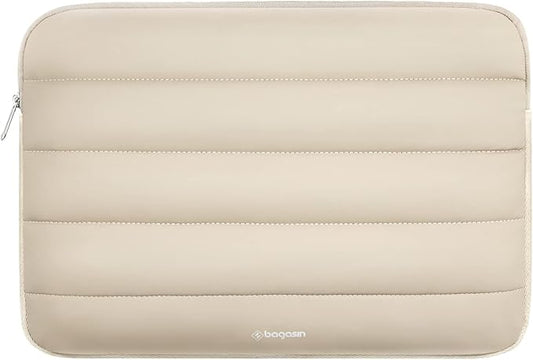 Bagasin Laptop Sleeve Bag, 13 13.3 Inch Laptop Sleeve Protective Sleeve for MacBook Air Pro M2/M1, MacBook Pro 14, iPad Pro 12.9, HP, Dell, Lenovo, Asus Notebook