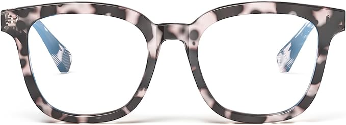 VISOONE Square Blue Light Blocking Glasses TR90 Anti Glare Computer Gaming for Women Men NOE