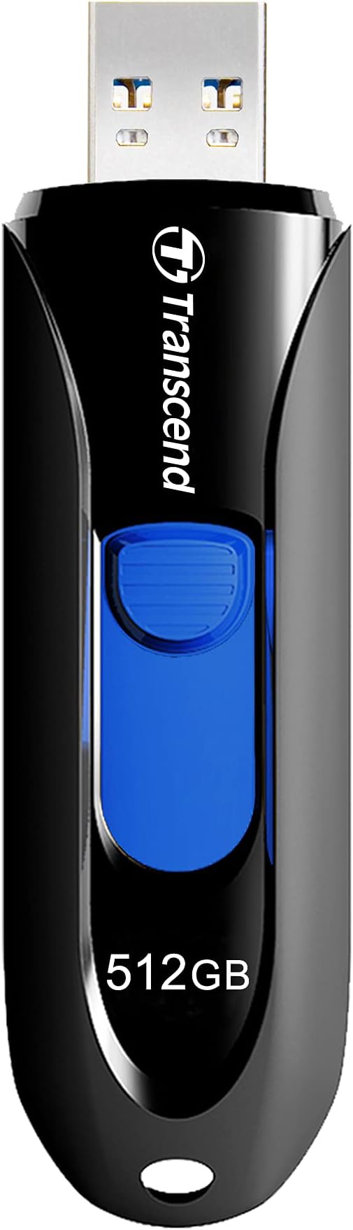 Transcend JF790 512GB USB Flash Drive, for PC/Mac/Laptop/Windows/Computer/Desktop/TV/Car Audio, USB3.2 Gen1 Memory Stick, Thumb Drives Data Storage w/Retractable Connector, USB2.0/3.0/3.1 Compatible by Transcend