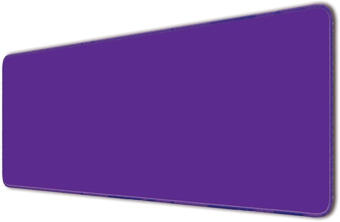 Large Mouse Pad, Non-Slip Desk Blotter, Office Desk Mat, Purple, 31x12 inch