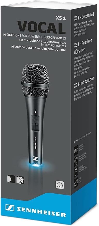 Sennheiser XS 1 Handheld Dynamic Microphone,Black