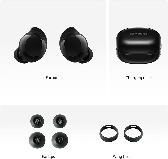 Samsung Galaxy Buds Core SM-R410 (2025) | Latin American Stock | Bluetooth 5.4 | Active Noise Cancelation | up to 35h Continuous Music Playblack - (Black)