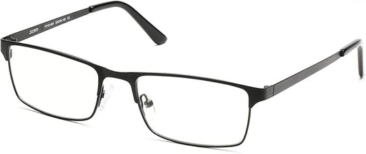 JOO'RTI Blue light glasses for men, Metal Frame Gaming Computer Glasses Fake Glasses