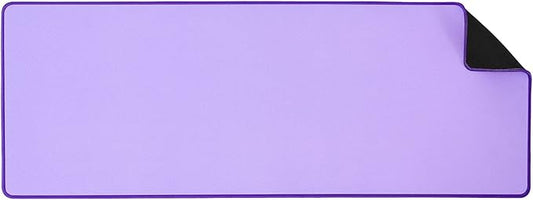 Waterproof Large Gaming Mouse Pad with Durable Stitched Edges, Non-Slip Rubber Base, Grainy Jacquard Mouse Mat Desk Pad for Home Office Gaming, 31.5''x11.8''x0.12'', Purple