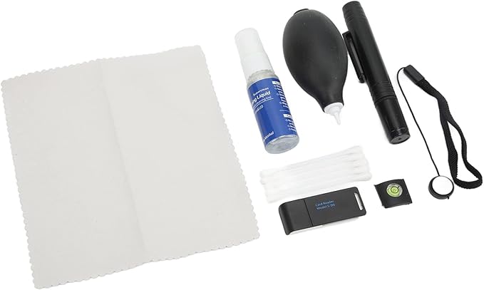 9 in 1 Camera Cleaning Kit, Dust Blower with Cleaning Cloth for Lens and LCD Screen - Comprehensive Care, Gentle Dust Removal, Ideal for Cameras and Electronics - Image 7