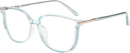 GUDVUE Blue Light Glasses For Woman, Computer Reading/Gaming/Phones Glasses, Anti Glare/UV400/Eye Strain