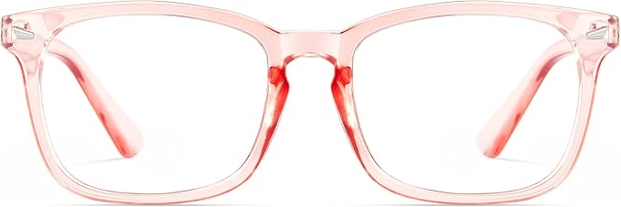 Cyxus Blue Light Glasses Men Women Reduce Eye Strain UV Blocking for Office Work Computer Screen 8082