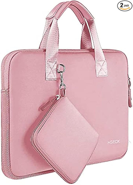 Hseok Laptop Case 15.6 inch Sleeve with Small Case, Compatible with 15.6-16 MacBook Dell HP Acer Asus Lenovo, Neoprene Computer Handbag,P01K01