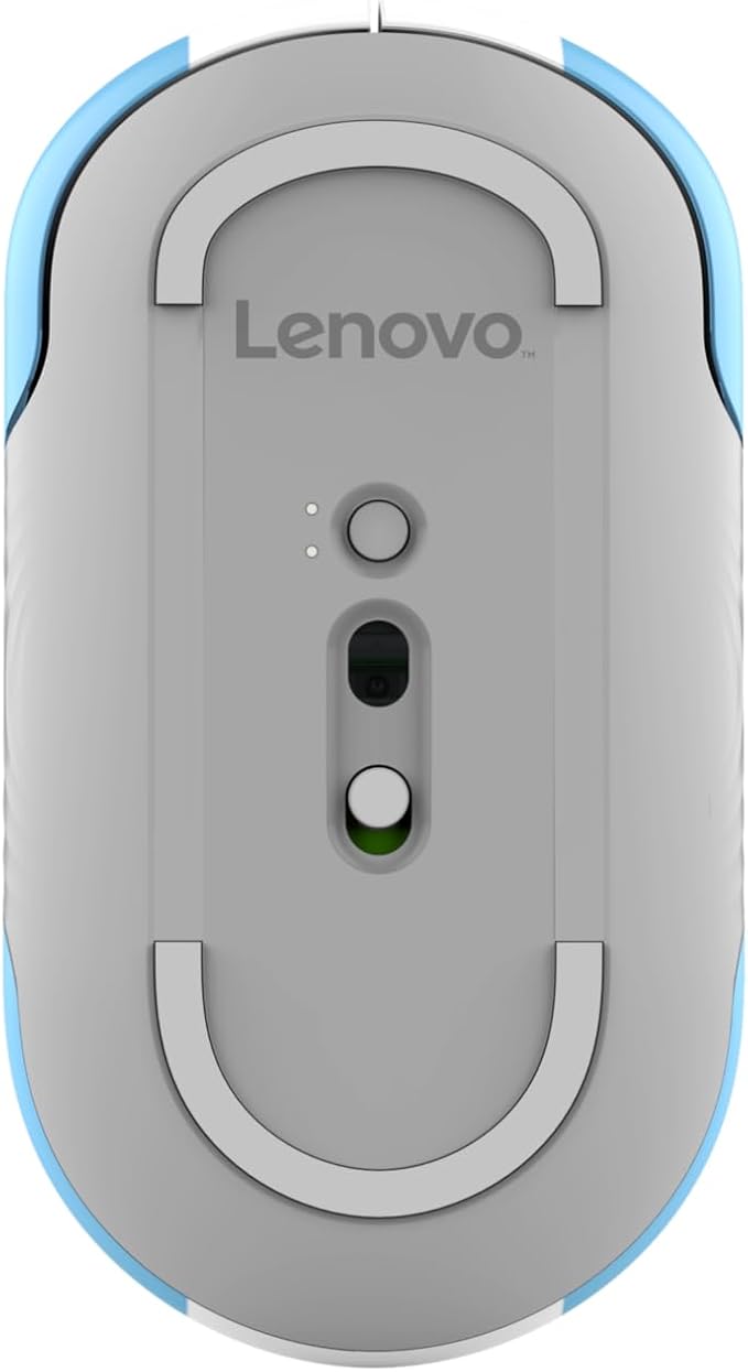 Lenovo 350 Bluetooth Silent Mouse (Fan Edition), Wireless Ergonomic Ambidextrous Design, Bluetooth 5.3, Adjustable DPI up to 2400, 36 Month Battery Life, Recycled Materials, Argentina Flag