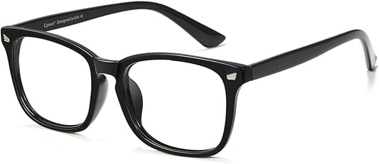 Cyxus Blue Light Glasses Men Women Reduce Eye Strain UV Blocking for Office Work Computer Screen 8082