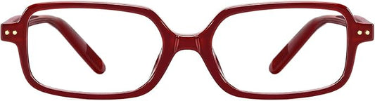 TIJN Blue Light Blocking Glasses Women Men Retro Cat Eye Square Oval Anti Glare Screen Computer Gaming Daily Eyeglasses TR90