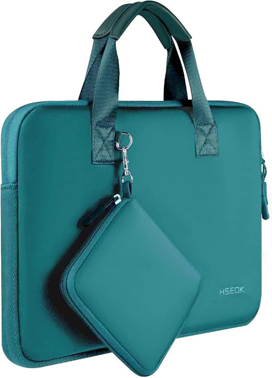 11.6 12.9 13 inch Elastic Laptop Sleeve with Small Case Compatible with 13 inch MacBook Neo Air Pro M5/M4/M3/M2/M1, iPad 13 12.9, XPS 13 and Most 11.6 12.9 13 inch Notebooks Tablets,D02E01
