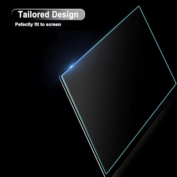 Tempered Glass Screen Protector for MacBook Air 13 (M1 2021-2018, A2337, A2179, A1932), MacBook Pro 13 (M2, M1 2023-2016), Mac Pro 13 (MA2338, A2289, A2251, A2159, A1706, A1708), No Bubble