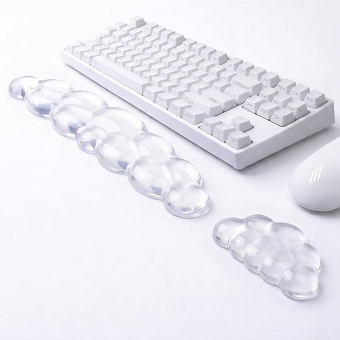 Ultimate Cute Ergonomic Wrist Rest – Instant Relief, Cloud-Like Comfort, Premium Silicone & TPU, Ultra-Soft, Durable, Gift-Boxed for Office, Study, Gaming & More