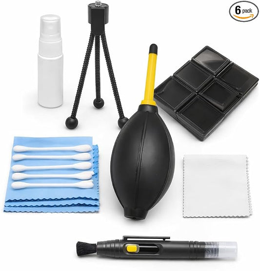 Camera Cleaning Kit for Lens ?€? Air Blower, Cleaning Pen & Brush Set for DSLR & Mirrorless Cameras by Acuvar