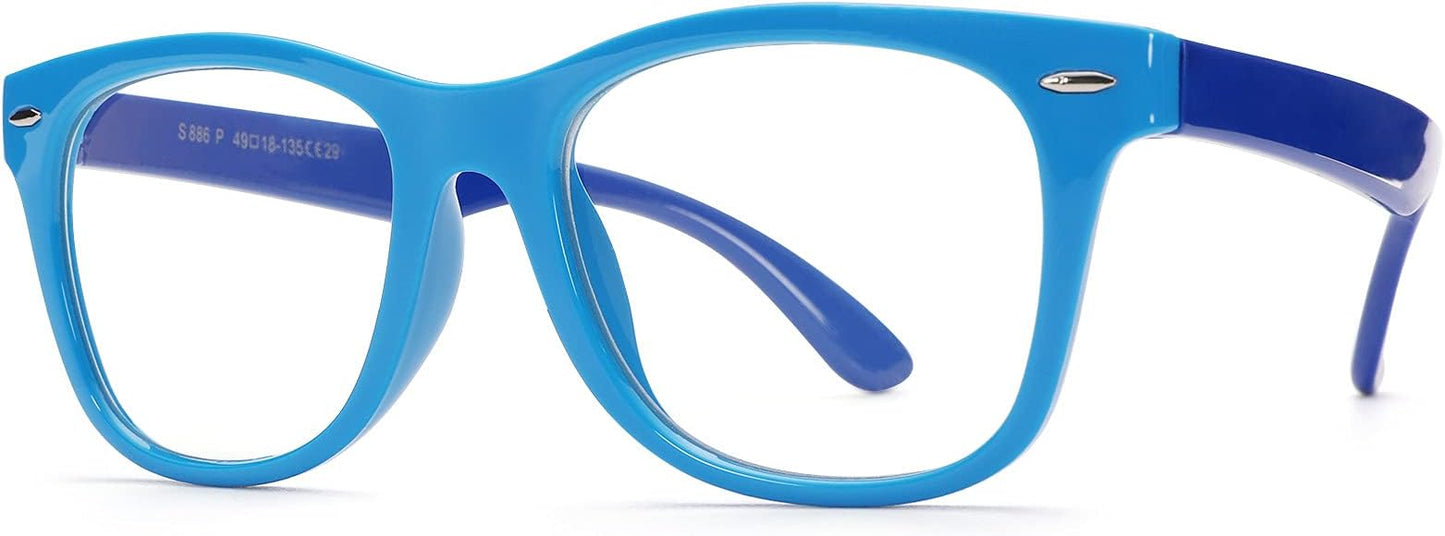 Pro Acme Blue Light Blocking Glasses for Kids - Boys & Girls Unbreakable Frame (3-12 Years)