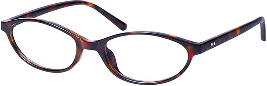 mosanana Blue Light Blocking Oval Glasses for Women Trendy Retro MO25101