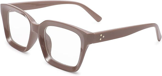 COASION Blue Light Blocking Eyeglasses Classic Thick Square Rim Frame Eyewear for Women Men