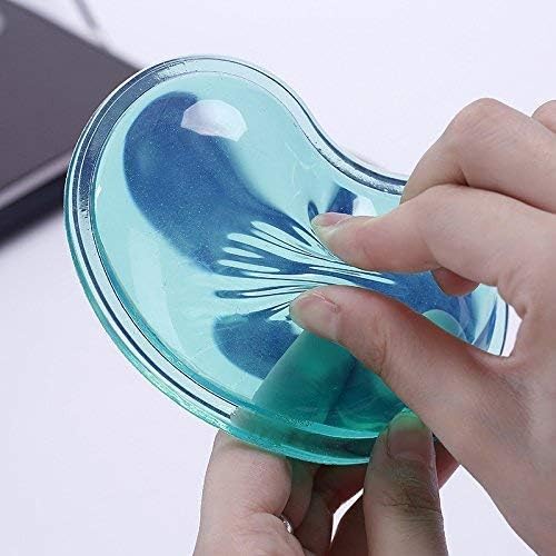 Ergonomic Gel Wrist Rest for Mouse, Computer Mouse Wrist Support for Arm Pain Relief, Heart-Shaped Cute Hand Wrist Cushion for Home and Office Working Gaming Anti-Fatigu