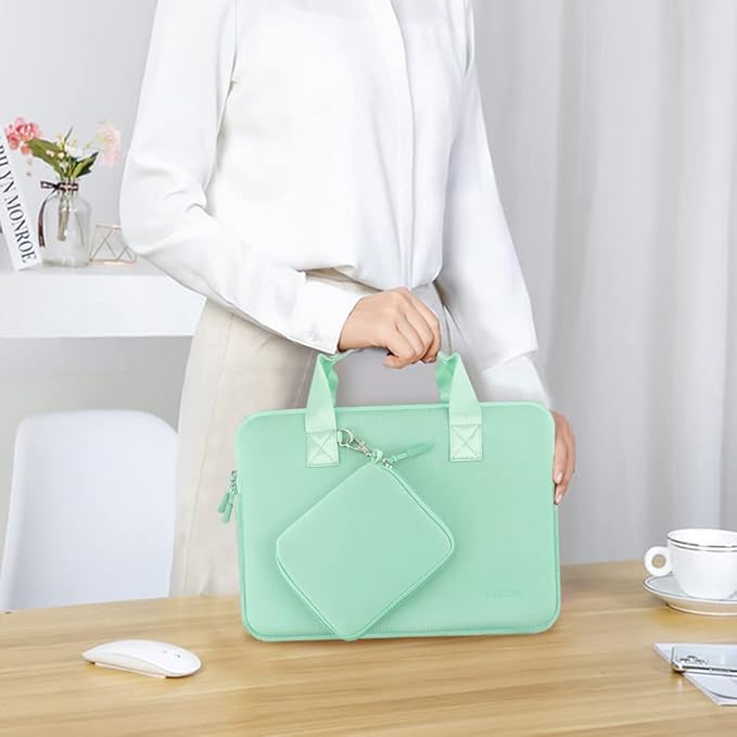 11.6 12.9 13 inch Elastic Laptop Sleeve with Small Case Compatible with 13 inch MacBook Neo Air Pro M5/M4/M3/M2/M1, iPad 13 12.9, XPS 13 and Most 11.6 12.9 13 inch Notebooks Tablets,G02R01