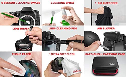 Professional Cleaning Kit for APS-C DSLR Cameras Sensor with Cleaning Swabs and Carry Case - Image 5