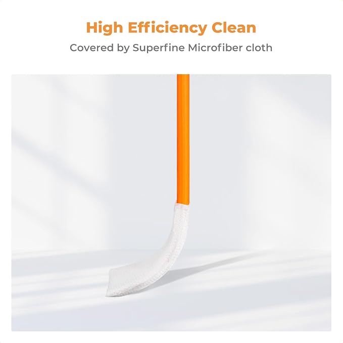K&F Concept 14pcs Double Tipped 16mm APS-C Sensor Cleaning Swab, DSLR or SLR Digital Camera Cleaning kit and Full Frame Sensor Cleaning Swab - Image 6
