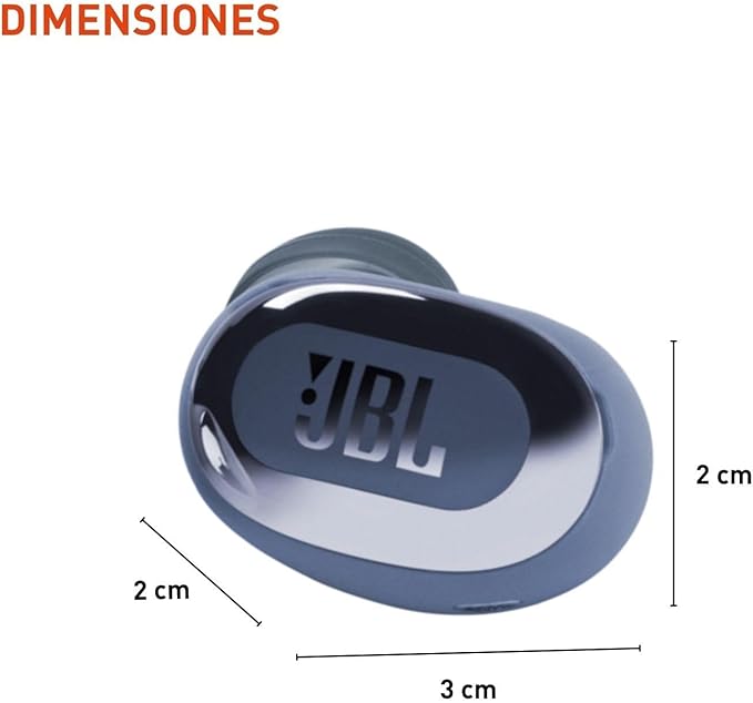 JBL Live Free 2 - True Wireless Noise Cancelling Earbuds, Up to 35hrs of Playtime, 6 mics for Perfect Calls with Zero Noise, IPX5 Waterproof, Oval Tubes for Better Comfort, Isolation, & bass (Blue)