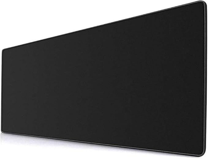 Extra Large Gaming Mouse Pads/Extended Protective Office Desk Mouse Mat Non-Slip Professional Precision Tracking Surface (31.5" x 11.8") for PC Computer Laptop (80x30Black001)