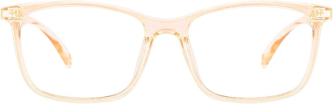 TIJN Sleep Glasses for 99.9% TR90 Blue Green Light Blocking Dual AR Coatings Red Lens for Computer Gaming Reduce Eyestrain