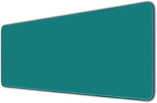 Large Mouse Pad, Non-Slip Desk Blotter, Office Desk Mat, Desk Pad Protector, Laptop Desk Pad, Desk Writing Pad for Office and Home, Teal, 31x12 inch