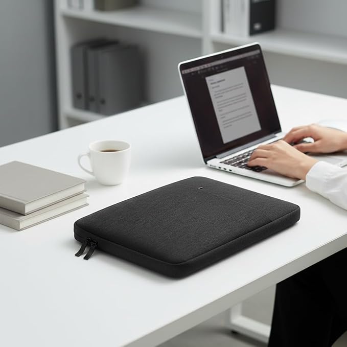 ProElife 13-Inch Laptop Sleeve Case for 2026-2022 MacBook Air 13.6 inch M5 M4 M3 M2 & MacBook Neo 13'' A18 Pro, Pro 13'' M2 Chip Accessory Water-resistant Bag Traveling Carry Cover Case