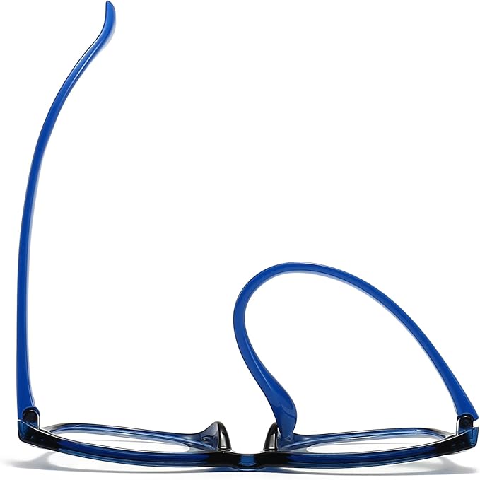 FANNYGO 1 Pack kids Blue Light Blocking Glasses For Girls And Boys Computer Blue Light Blocking Glasses For Age 3-11 (Dark blue)