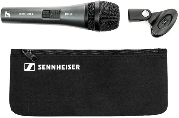 Sennheiser Pro Audio Sennheiser Professional E 835-S Dynamic Cardioid Vocal Microphone with On/Off Switch