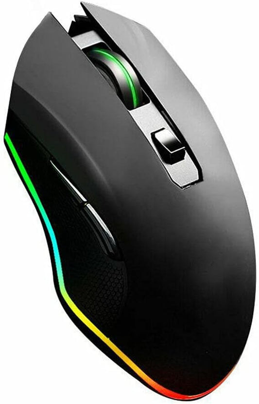 3200DPI Wired Gaming Mice Mouse RGB Flowing Backlit Light for PC Laptop Computer