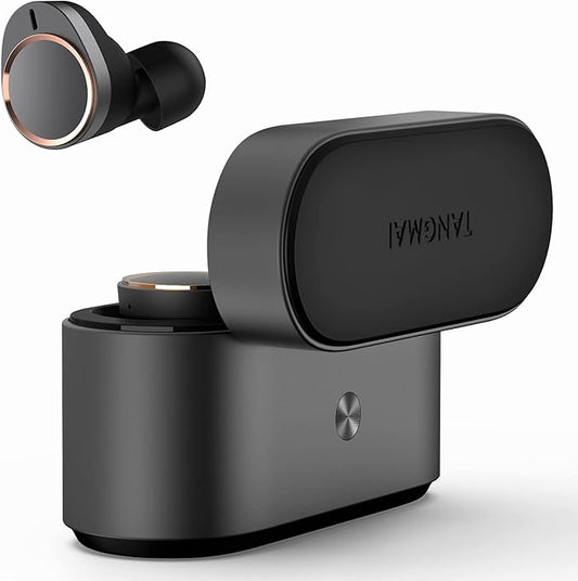 W5 Wireless Earbuds Qcalcomm Bluetooth 5.0 Headphones, 4 Mics with CVC 8.0 for Clear Call, 56H Playtime, aptX with Balanced Armature for Incredible Sound, USB-C, Best TWS for Home Offcie