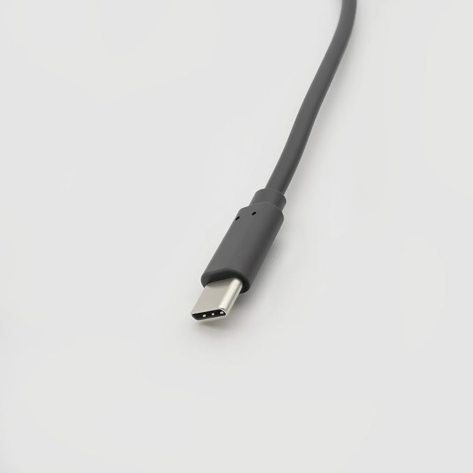 Mini USB C to DC 5.5x2.1mm Power Cable, Type-C to Waterproof DC5521 Cable for Power Bank 65W+ PD Source, Compatible with USB-C Devices, 6.5FT/2M