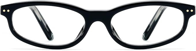 TIJN Blue Light Blocking Glasses Women Men Retro Cat Eye Square Oval Anti Glare Screen Computer Gaming Daily Eyeglasses TR90