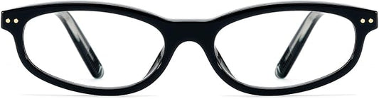 TIJN Blue Light Blocking Glasses Women Men Retro Cat Eye Square Oval Anti Glare Screen Computer Gaming Daily Eyeglasses TR90