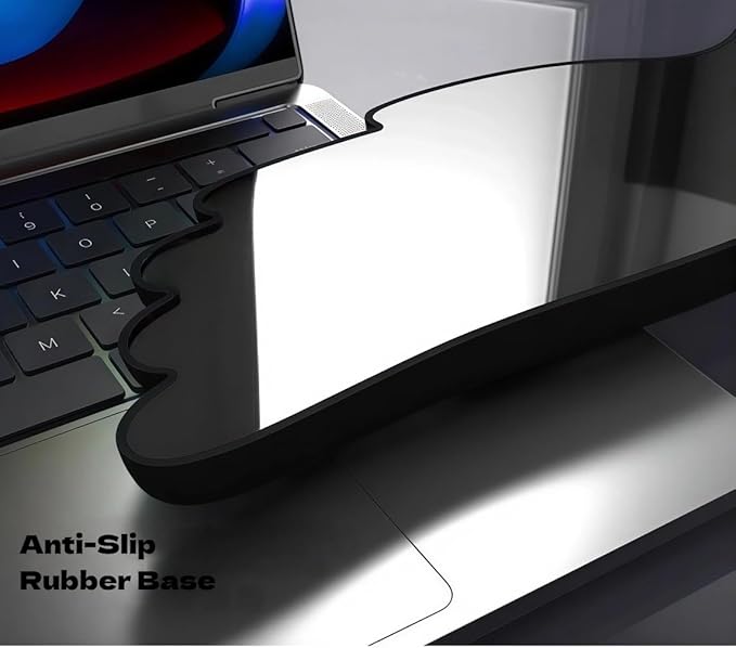 Angel Wing Wrist Rest Ergonomic Memory Foam Wrist Rest for Computer Keyboard Mouse Set, Cute Gaming Keyboard Cushion Hand Support PU Leather Surface Anti-Slip Waterproof Dirt Resistant