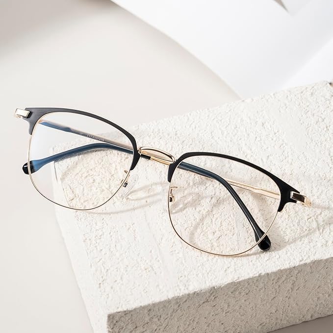 Blue Light Blocking Glasses for Men Anti-Fatigue Computer Monitor Gaming Glasses Prevent Headaches Glasses