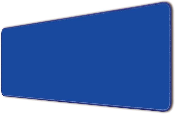 Large Mouse Pad, Non-Slip Desk Blotter, Office Desk Mat, Desk Pad Protector, Laptop Desk Pad, Desk Writing Pad for Office and Home, Blue, 31x12 inch