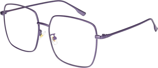 Dollger Blue Light Blocking Glasses women Anti Glare UV Filter Computer Gaming Glasses Retro matal square Eyeglasses Frame