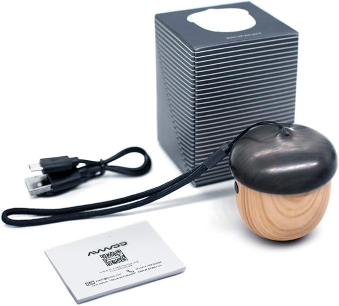 Mini Bluetooth Speaker - AVWOO Wireless Bluetooth Speaker with Enhanced Bass and Built-in Mic, Portable Bluetooth Speaker for Home Outdoor Travel, 10m Wireless Range up to 8 Hours Playtime
