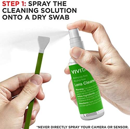 Professional Cleaning Kit for APS-C DSLR Cameras Sensor with Cleaning Swabs and Carry Case - Image 3