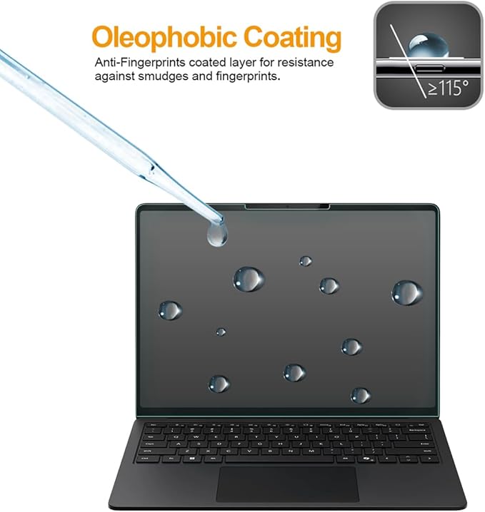 Supershieldz (2 Pack) Designed for Microsoft Surface Laptop 7 (13.8 inch) Screen Protector, (Tempered Glass) Anti Scratch, Bubble Free