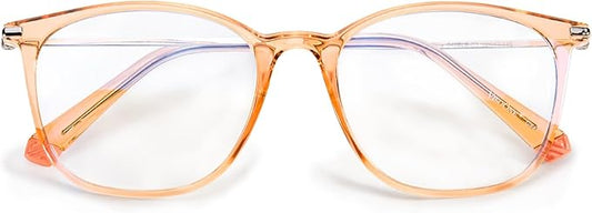VISOONE Anti Slip TR90 Blue Light Blocking Glasses Size M Eyewear Frame with Anti Glare Eye Protection for Women GaeL