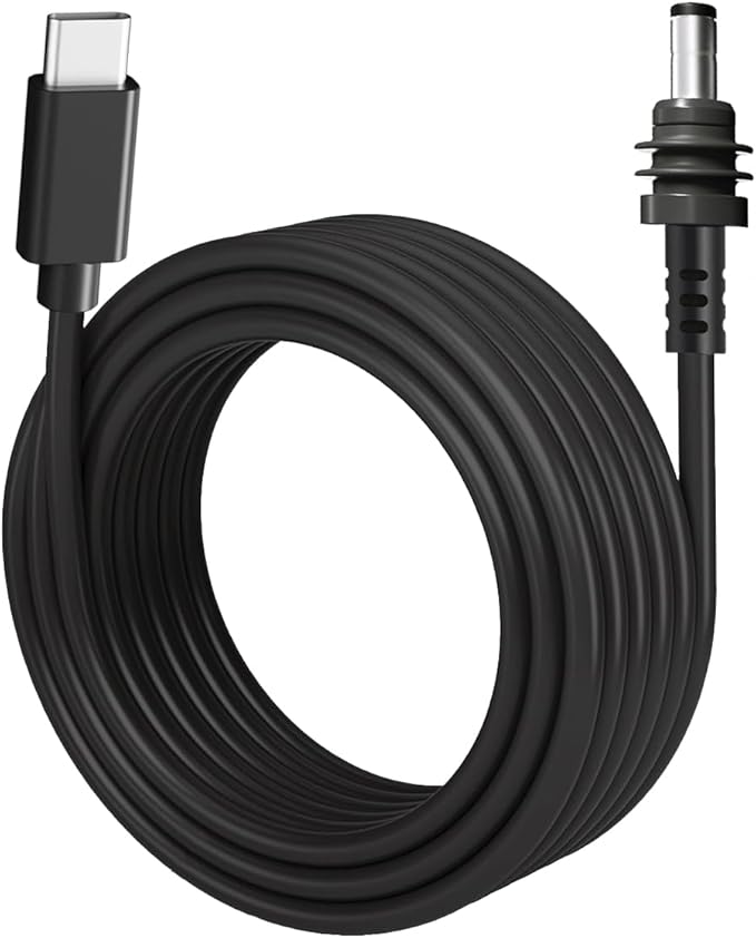 Starlink Mini USB C to DC Power Cable, 32ft Starlink Mini Type-C to DC Power Cable, PD 20V Type-C Input to DC Male Output Waterproof, Compatible 65W+ PD 20V Protocol Power Supply/Source(10M)
