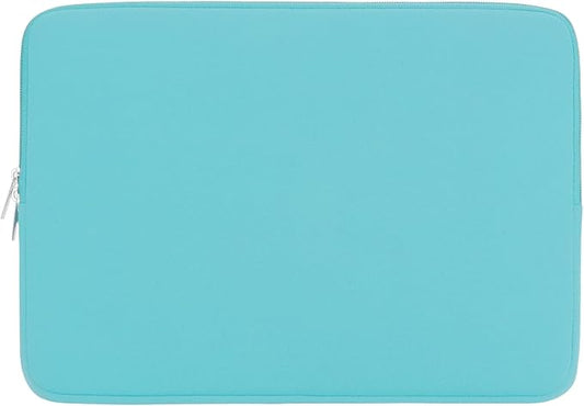 RAINYEAR Laptop Sleeve Case Compatible with 13.3 Inch Notebook Computer Tablet Chromebook 14" MacBook Pro/Max M1 M2 M3 M4 M5 Soft Cover Protective Case Zipper Carrying Bag (Blue)
