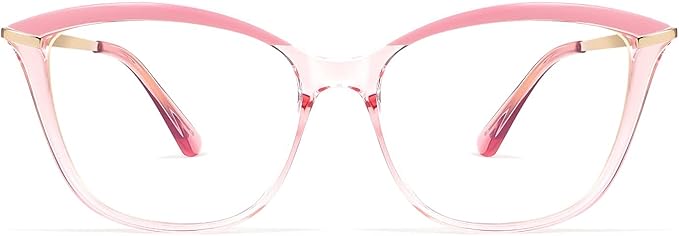FEISEDY Blue Light Blocking Glasses Computer Glasses Women Men Cateye TR90 Frame B2772